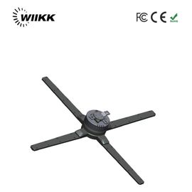 Small Space Occupation Spinning LED Hologram Fan With Large Viewing Angle